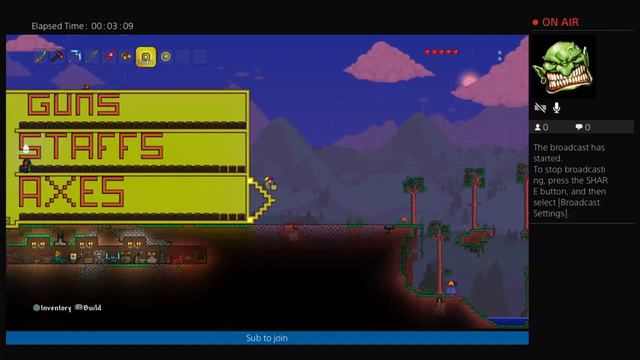 Terraria hosting all items world смотреть онлайн