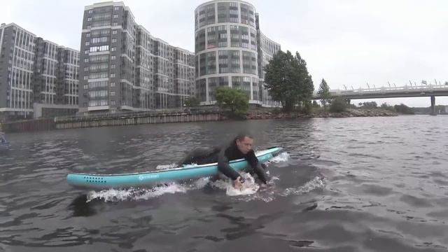 Из курса "Спасение на воде", организованного Региональным отделением сёрфинга Санкт-Петербурга смотреть онлайн