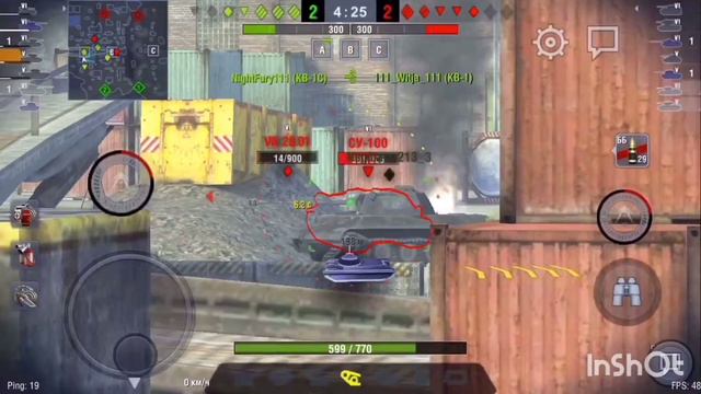 танк кв1 Wit blitz КВ-1 [WoT] [Blitz].Обзор тяжелого танка, wot blitz чугунный Клим. смотреть онлайн