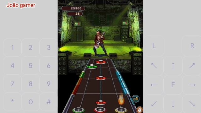 Guitar Hero Warriors of Rock JAVA gameplay смотреть онлайн