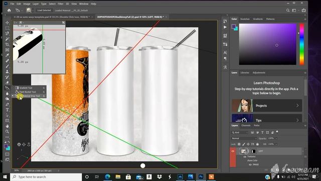 3d mock up photoshop смотреть онлайн