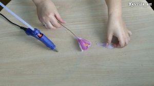 Красивые крокусы из гофрированной бумаги Букет крокусов из бумаги.Beautiful crocuses made of  paper