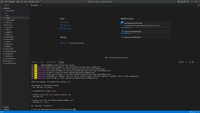 Adminor - Installation process of Angular Admin Template. смотреть онлайн