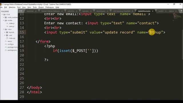 update records from database using php and mysql смотреть онлайн