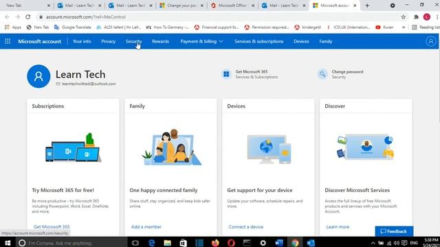 Change Outlook Email Password смотреть онлайн