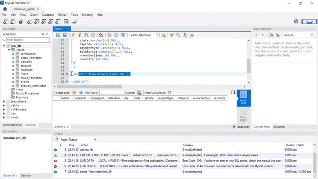 Spark et MySQL смотреть онлайн