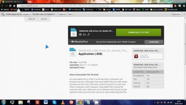 USB Driver Samsung Galaxy 3