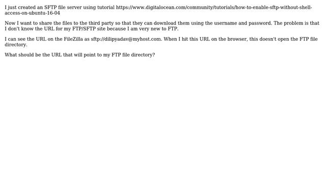 How do I connect to SFTP server with web browser? смотреть онлайн
