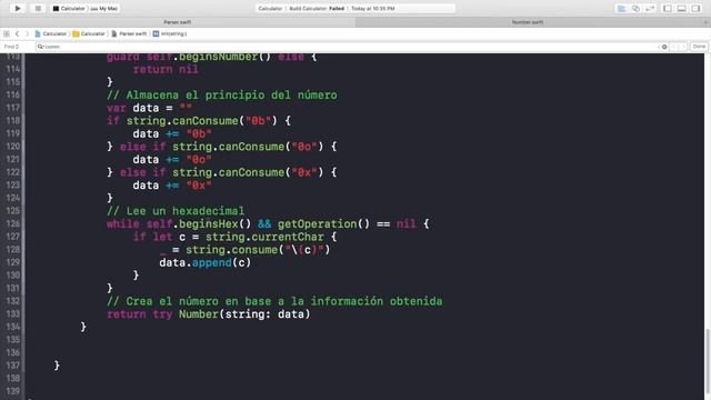 Creando calculadora binaria en Swift 3 (20): Parser PT 4 - Parseando Información смотреть онлайн