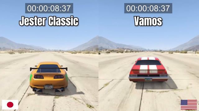 GTA 5 ONLINE - USA VS JAPAN (WHICH IS FASTEST?) смотреть онлайн
