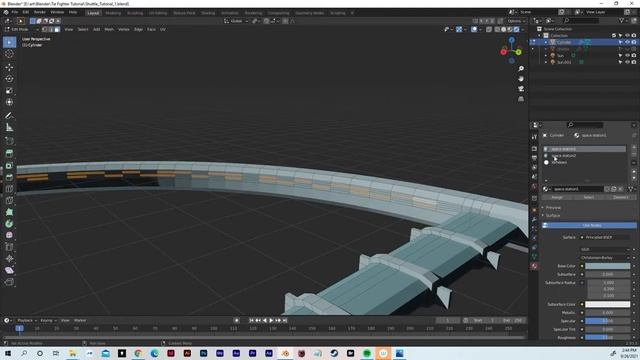 SPACE SCENE BLENDER TUTORIAL PART 3 (Space Station) смотреть онлайн