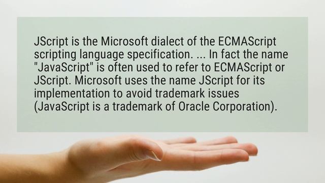 What is the difference between JavaScript and jscript? смотреть онлайн