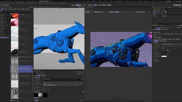 Intro to YMA Toon Shader: Spiderverse Look in Redshift | Tutorial смотреть онлайн