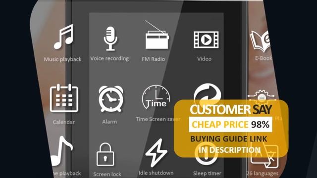 Agptek Mp3 Player Reviews 2019 - Why To Choose Agptek Mp3 Player? смотреть онлайн