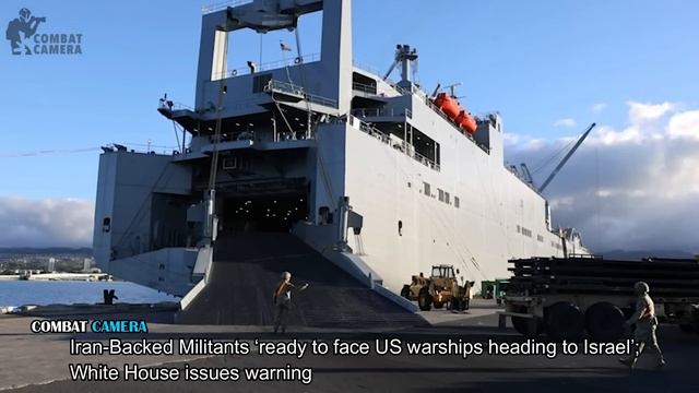 Iran-Backed Militants ‘ready to face US warships heading to Israel’; White House issues warning смотреть онлайн