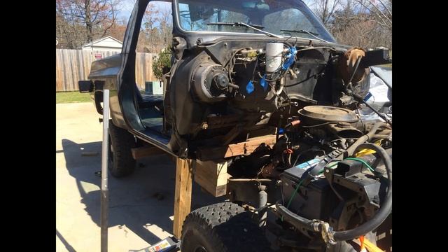 1980 K5 Cab coming off of frame смотреть онлайн