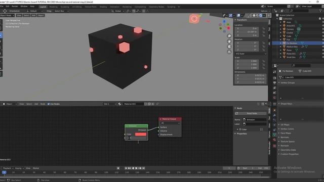 Blender3D - Creating a Microchip scene with Blender 3D Geometry Nodes (TUTORIAL) смотреть онлайн