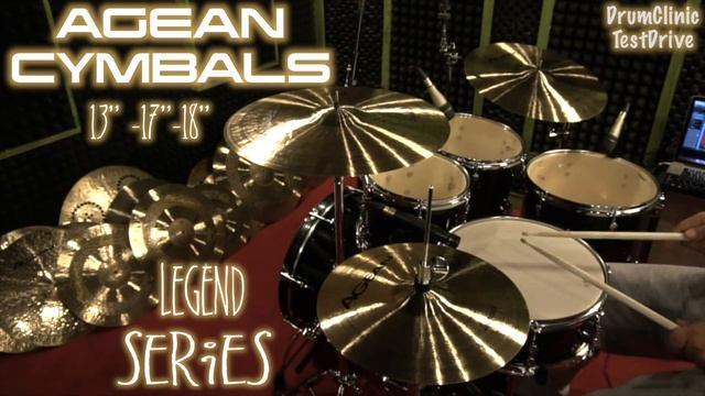 Agean Cymbals Legend Set 13