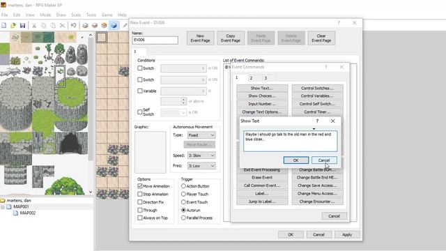 RPG Maker: Automatic Text Pop-Up when Spawning or entering new map смотреть онлайн