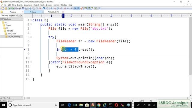 JAVA FILE READING ~ PART - 2 смотреть онлайн