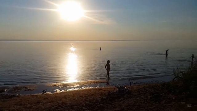 Пляж пос. Ягодное, Тольятти, 16.07.17 смотреть онлайн