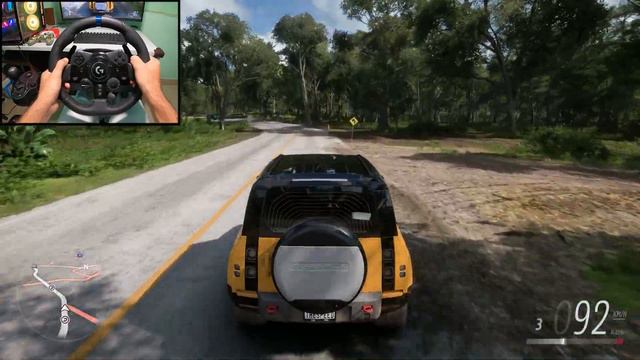 Forza Horizon 5 - Land Rover Defender 110X (OFF - ROAD) | Logitech G923 Gameplay | FH5 Land Rover смотреть онлайн