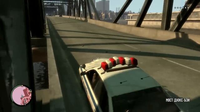 GTA IV - Красиво ушел от погони. смотреть онлайн