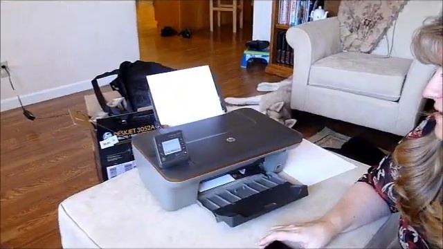 HP Wireless DeskJet e-All-In-One-Printer смотреть онлайн