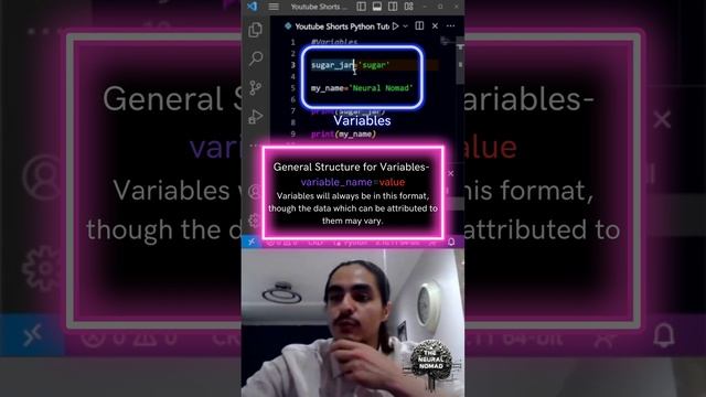 Variables in Python - Episode 1 - Bitesize Python Series смотреть онлайн