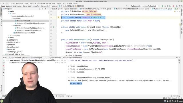 Socket Programming in Java смотреть онлайн
