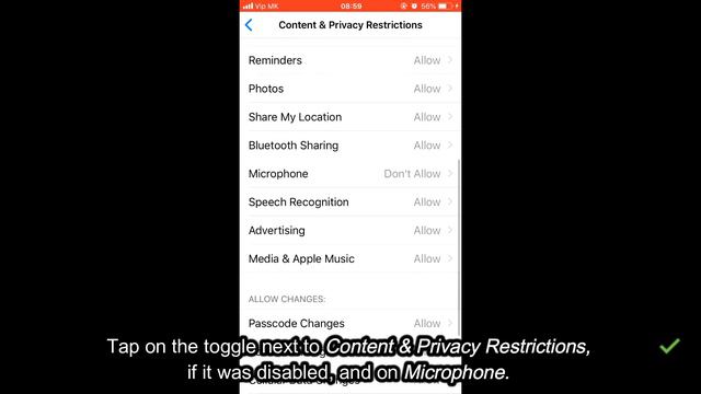 Apps won't access the microphone of your iPhone, iPad or iPod touch? Here's a quick fix смотреть онлайн