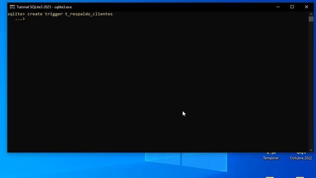 Tutorial SQLite3 2023 N° 12 Comando DDL TRIGGER смотреть онлайн
