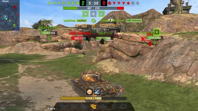 Т30 на фугасах