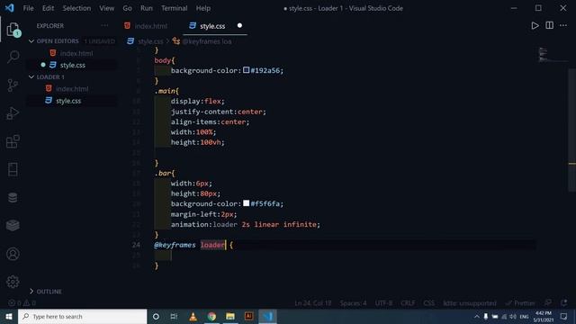 Css loader Animation | HTML and CSS only #loader смотреть онлайн
