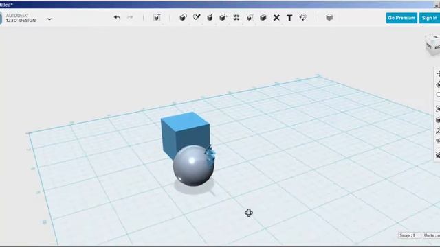 123D Design: Hollow Sphere Halloween Bucket смотреть онлайн