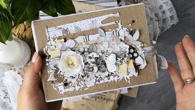 Обзор двух мини альбомов. Скрапбукинг смотреть онлайн