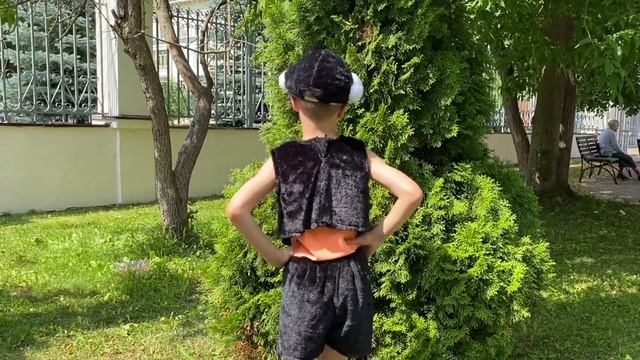 Новогодний костюм Пингвин чёрный. смотреть онлайн