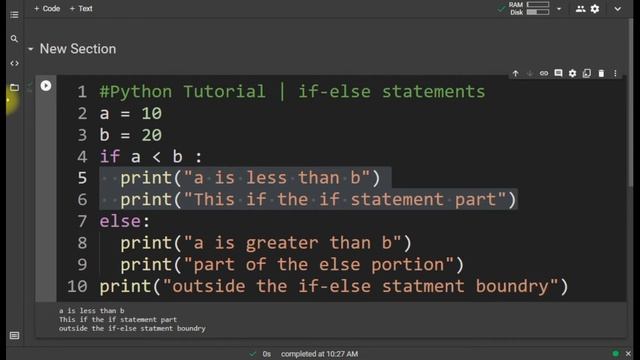 Python if else - Python Tutorial for the Beginners | 2022 - (Python Crash Course) смотреть онлайн