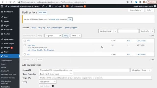 How to set up a 301 redirect in WordPress? смотреть онлайн