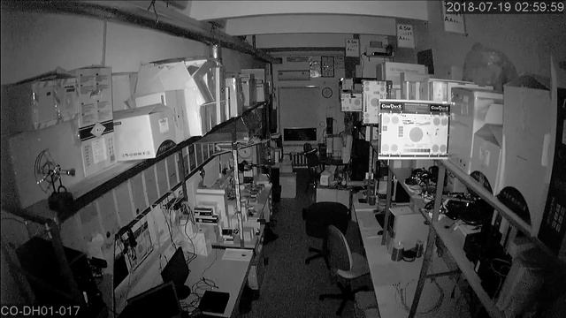 Купольная HD-камера CO-DH01-017. Офис ночь. смотреть онлайн