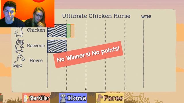 MANSION MADNESS! (Ultimate Chicken Horse Part 3) смотреть онлайн