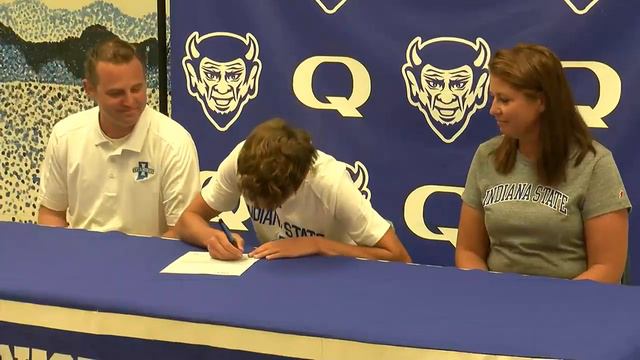 QHS Blue Devils Cross country Coach Shares Insight On Indiana State Signee Eric McClelland смотреть онлайн