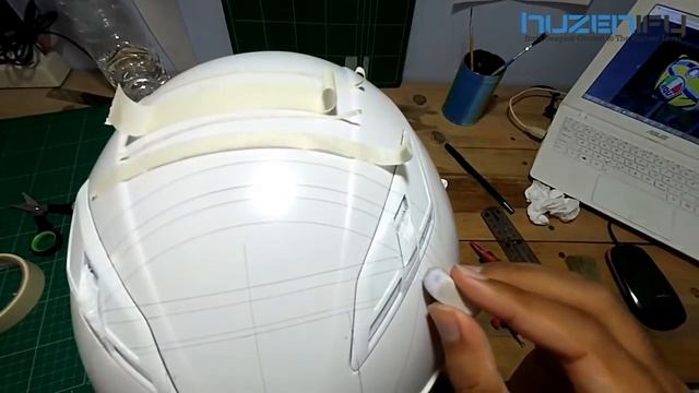 How I Making Sketch Design For Airbrushing or Painting Helmet смотреть онлайн