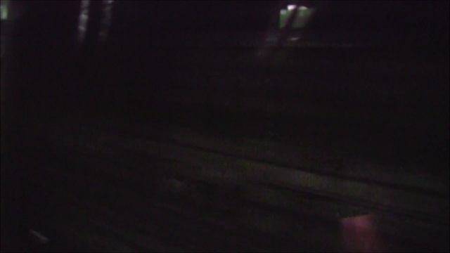 Участок "Размыва" в Петербургском метро. Вид из окна поезда. смотреть онлайн