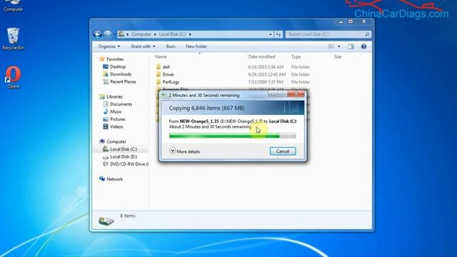 OEM Orange 5 Plus ECU Programmer V1.35 Software Install on Win7 смотреть онлайн