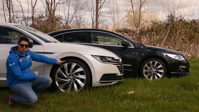VW Arteon VS VW Passat CC - Comparativa / Face to Face / CAR and GAS смотреть онлайн