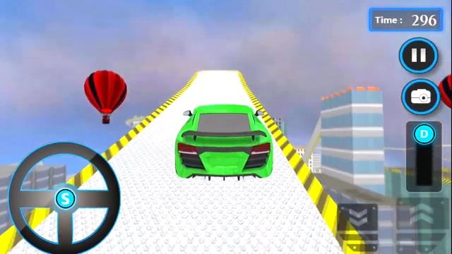 City car rooftop stunts Gameplay Android and iOS #12 Car Games смотреть онлайн