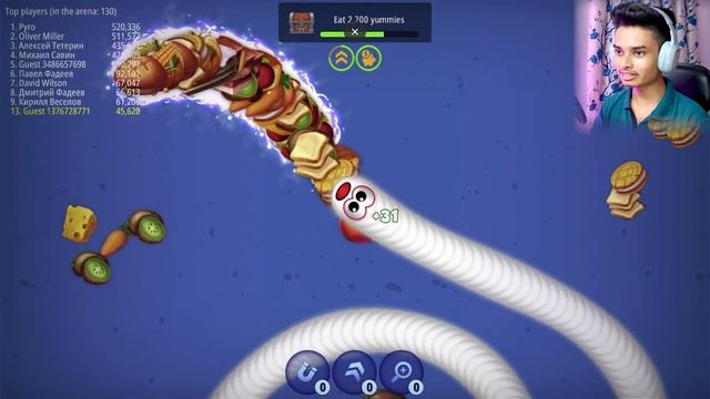 FUNNY সাপ || WORMSZONE.io SOKHER GAMER смотреть онлайн