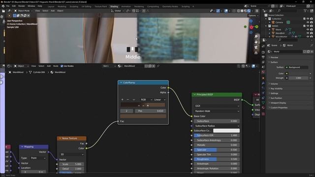 Hogwarts Legacy - Work Your Magic and Model a Wand - A Blender Tutorial - Part 2 of 2 смотреть онлайн