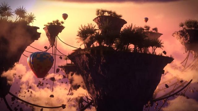 VS "Sky Islands" Concept Art (Cinema 4D, Octane, After FX) смотреть онлайн